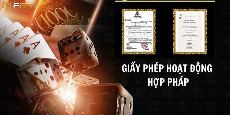 Thương hiệu nhận được rất nhiều giấy phép hoạt động danh giá