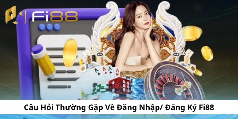 Câu hỏi thường gặp giải đáp thắc mắc của hội viên về đăng nhập/ đăng ký Fi88