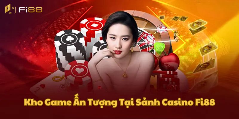 Kho game hấp dẫn tại Casino Fi88