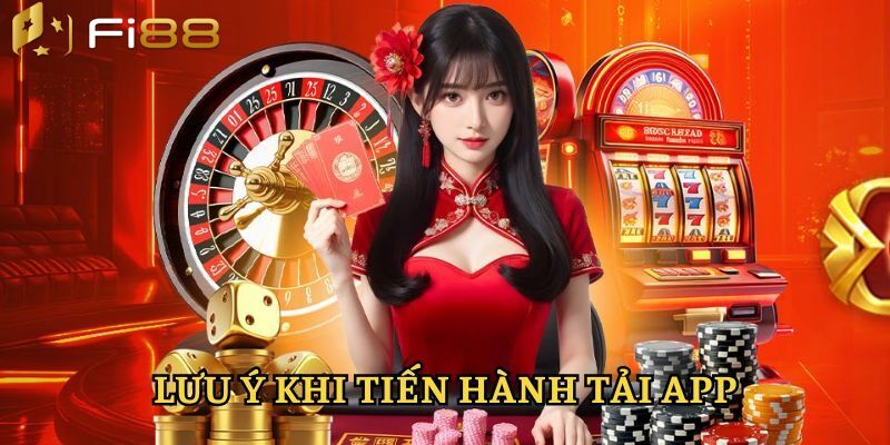 Một số vấn đề cần hết sức chú ý khi tải app FI88