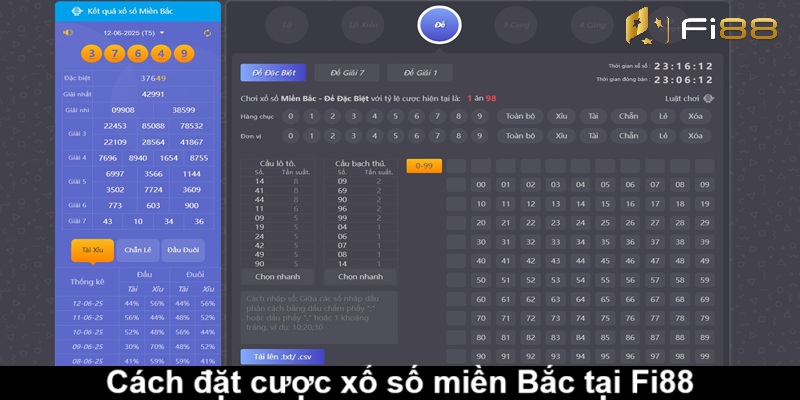 Mua vé số miền Bắc mẹo tại Fi88 như nào?