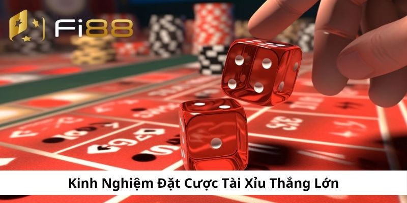 Kinh nghiệm đặt cược tài xỉu thắng lớn tại Fi88